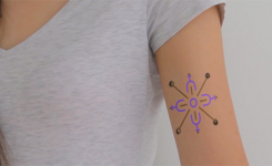 Color-Changing Tattoos for Blood Glucose Monitoring