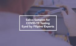 Saliva Samples for COVID-19 Testing Eyed by Filipino Experts